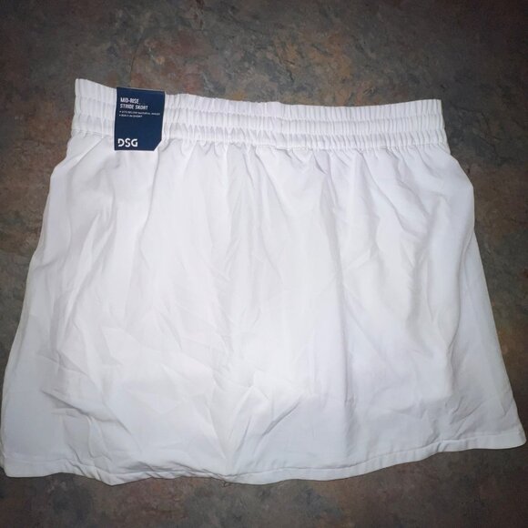 DSG Womens Stride Skort Pure White Medium - Picture 2 of 8